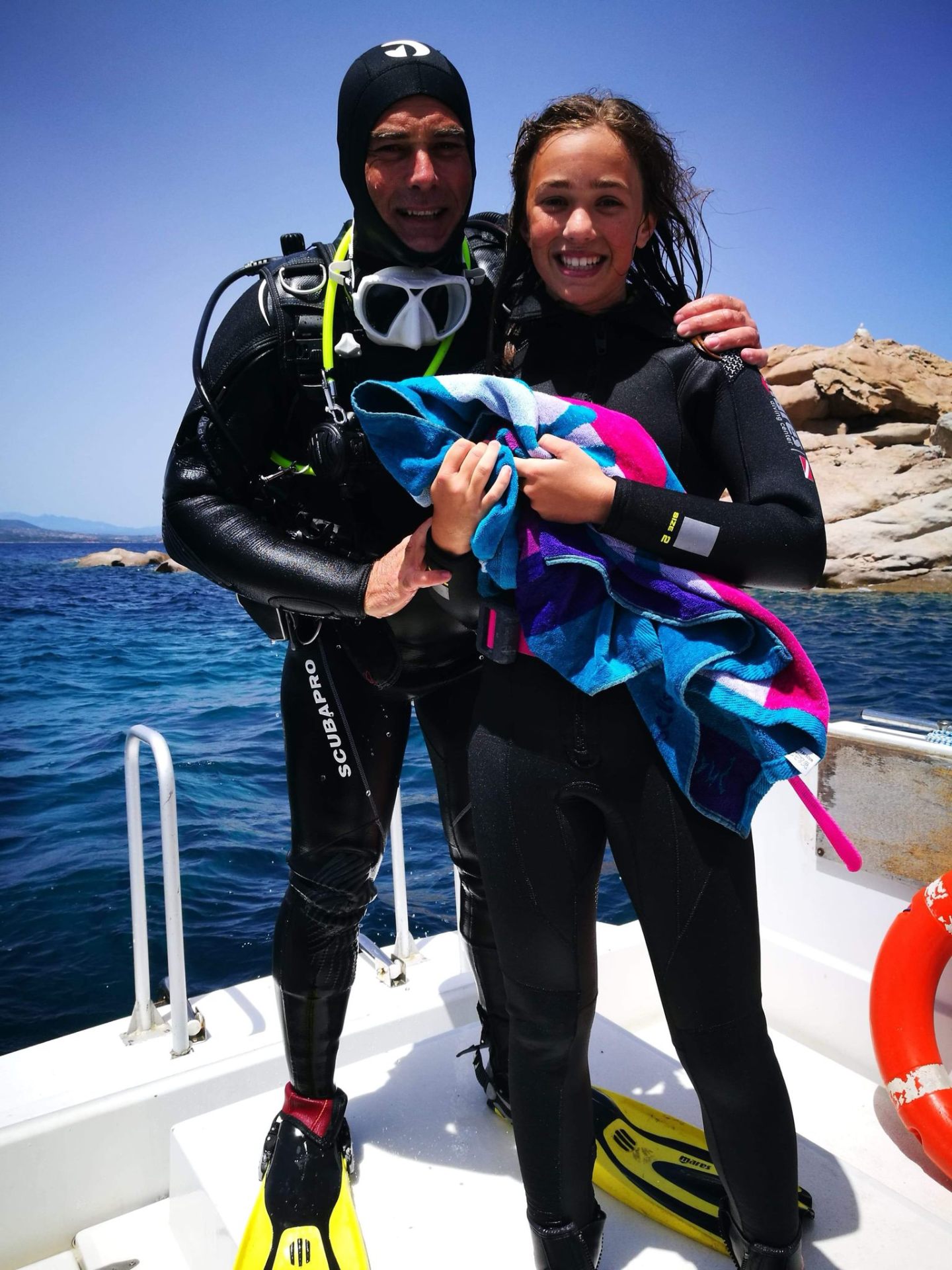 Baptême de plongée à bord du bateau Normoxic à Golfe-Juan