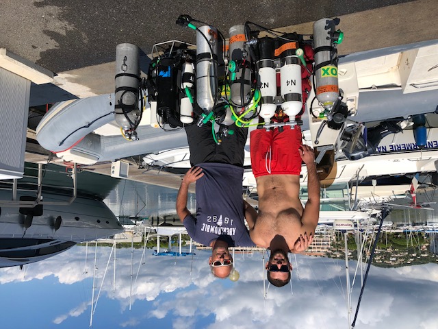 Équipe de moniteurs Normoxic Plongée à Vallauris Golfe-Juan